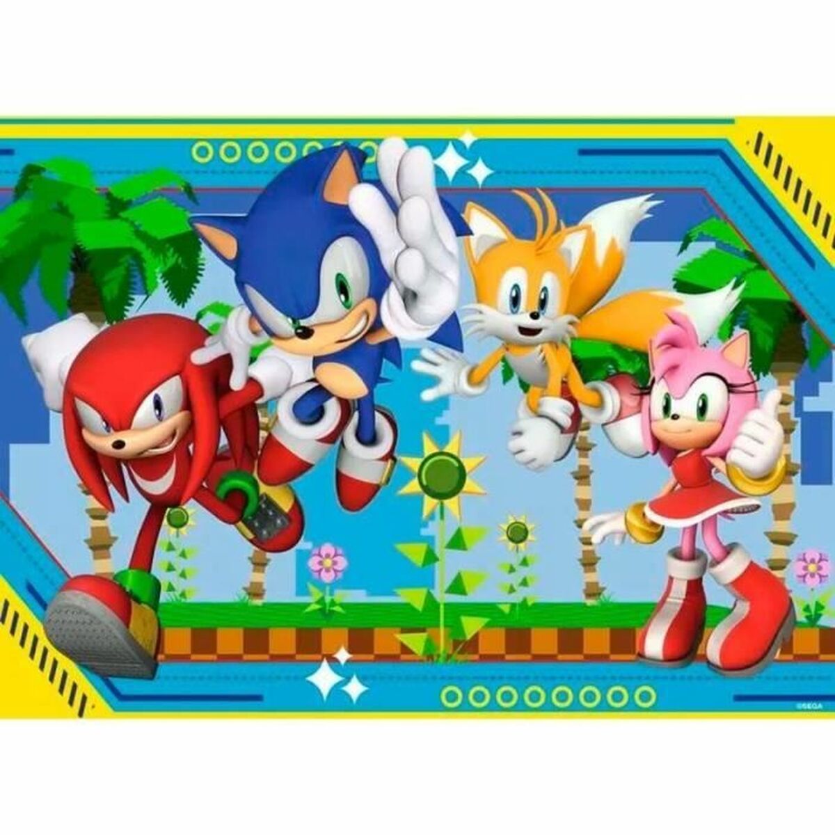 Puzzle Ravensburger Sonic 100 Pezzi